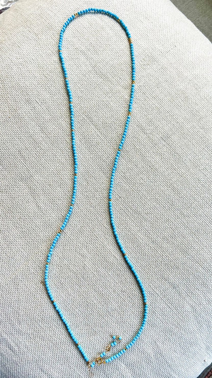 leia nova | turquoise - wrap bracelet