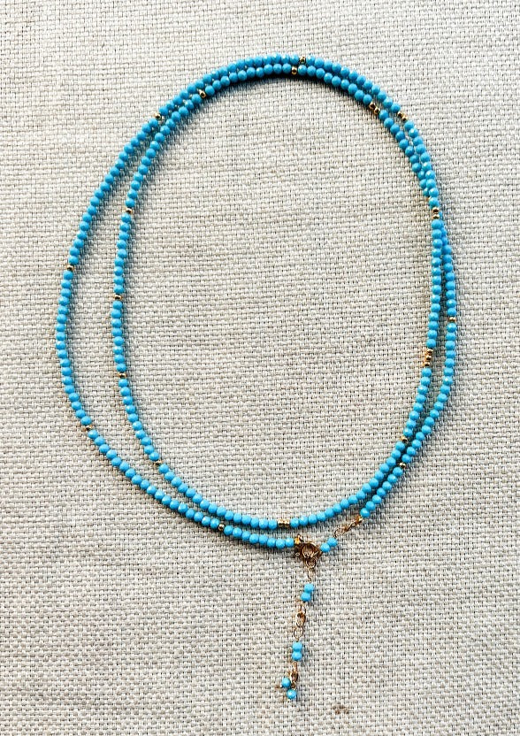 leia nova | turquoise - wrap bracelet