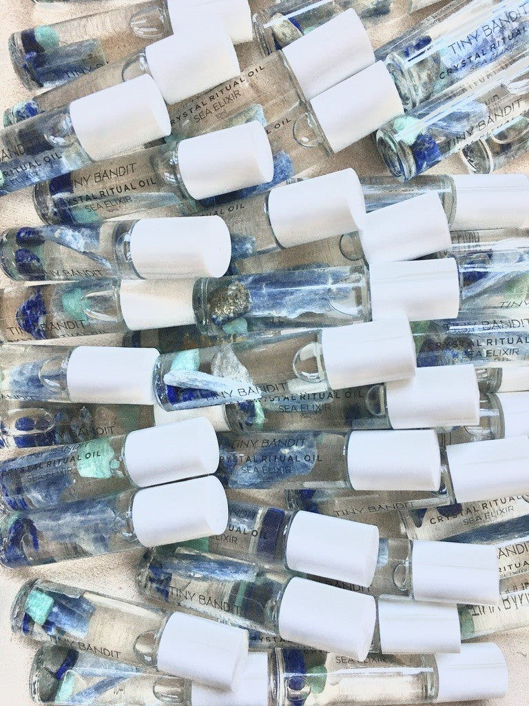 tiny bandit | ritual oil - sea elixir - KISS AND MAKEUP