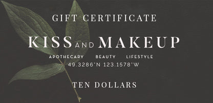 KISS + MAKEUP gift certificate - KISS AND MAKEUP