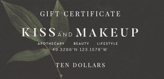 KISS + MAKEUP gift certificate - KISS AND MAKEUP
