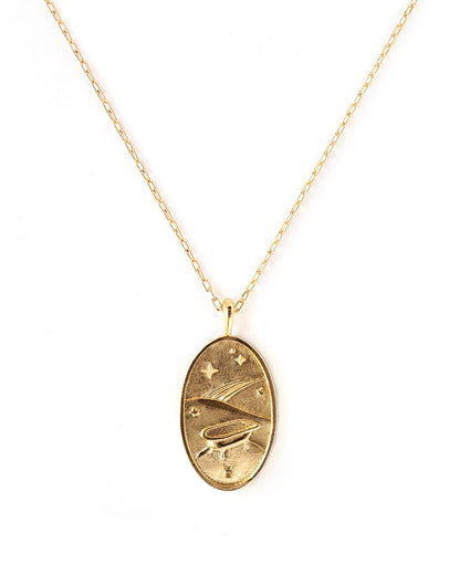 wellDunn I zodiac necklace - KISS AND MAKEUP