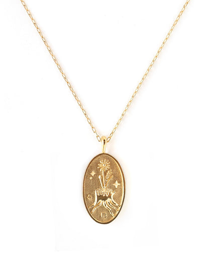 wellDunn I zodiac necklace - KISS AND MAKEUP