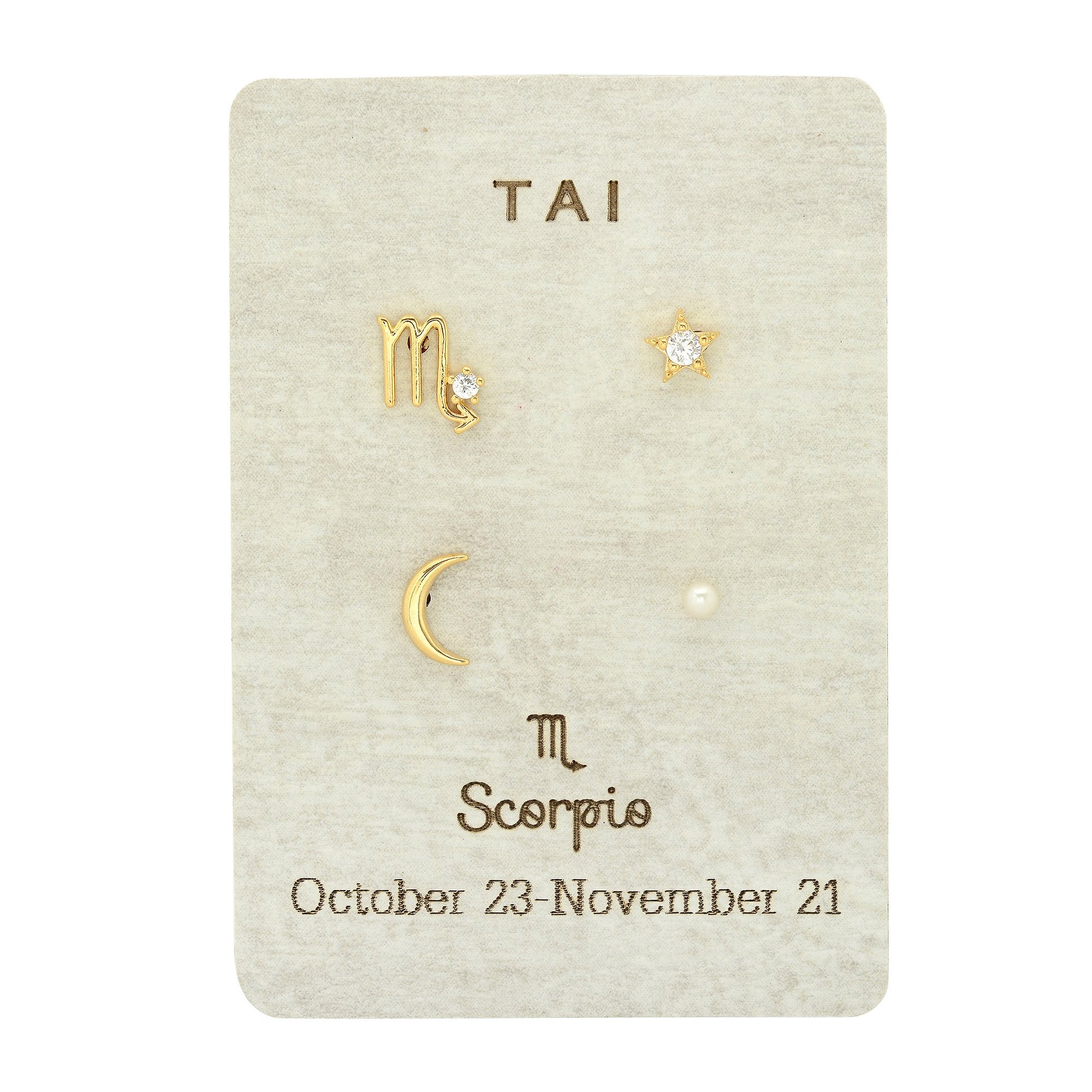 tai | constellaion - stud set - KISS AND MAKEUP